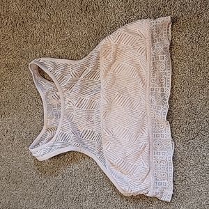 🍉Aerie Boho Lace Highneck Bralette🍉